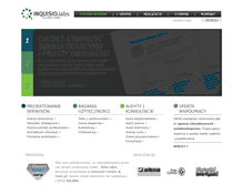 Tablet Screenshot of labs.inquisio.pl